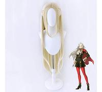 Fire Emblem ThreeHouses Edelgard Von Fresberg Women Long Wig Cosplay Costume Heat Resistant Synthetic Hair Wigs