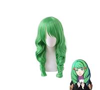Fire Emblem ThreeHouses FLAYN Green Curly Wig Cosplay Costume Heat Resistant Synthetic Hair Women Party Wigs MZ-1477