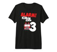 Fire Engine 3rd Birthday Boys 3 Years Premium T-Shirt