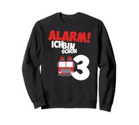 Fire Engine 3rd Birthday Boys 3 Years Sweatshirt