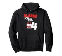 Fire Engine 4th Birthday Boys 4 Years Pullover Hoodie