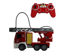 Fire engine, fire truck with remote control, light and sound