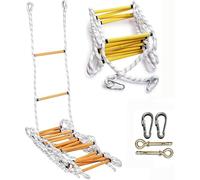 Fire Escape Ladder, Fire Escape Rope Ladder, Fire Escape Window Ladder Emergency Rope Ladder Fireproof Rescue Ladder Escape Ladder for Emergency Escape Disaster