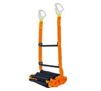 Fire Escape Ladder with 2 Heavy Hooks, 33.1 Feet Emergency Ladder 3 Story