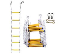 Fire Escape Safe Ladder 15M/49Ft - Emerncy Rope Ladder for Adults, Portable Fire Safe Equint for Quick Evacuat, Ideal for Home & Office Use
