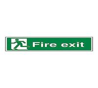 Fire Exit - Final Fire Exit Man Left - 300X150mm
