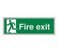Fire Exit - Final Fire Exit Man Left - 600 X 200mm