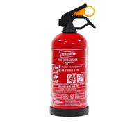Fire Extinguisher 1kg Dry Powder BC EN3 CE62 Fitting Bracket Campervans Trucks