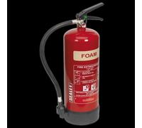 Sealey SFE06 Foam Fire Extinguisher 6L