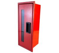Fire Extinguisher Box Large Size - Fire Extinguisher Wall Mount Cabinet - Fire Extinguishers Storage - Emergency Extinguishers Wall-Mounted - Visible Fire Safety Cabinet Storage