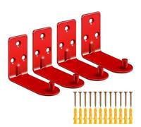Fire Extinguisher Bracket: Metal Wall Mount, Fire Extinguisher Wall Mount | Red Fire Extinguisher Holder, Fire Extinguisher Wall Mount Bracket, Extinguisher Holder for esti Cabinet
