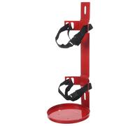 Fire Extinguisher Bracket with Straps Wall Mount Hanger Heavy Duty | Steel Construction, Adjustable Fit Range, for 5-7kg Units, Easy Installation on Cabinets