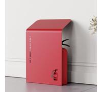 Fire Extinguisher BracketHeavyDuty Metal Holder for Lobby Hallway & Waiting Room Modern 2mm Thick Design Durable Safety Accessory for Home & Office