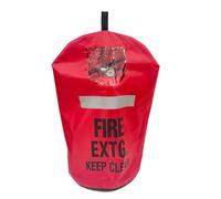 Fire Extinguisher Cover with Reflective Strap, Heavy Duty Fire Sa-fety Protective Sleeve from Scuffs & Scratches Accessories, 1 Pcs (15-26LB)