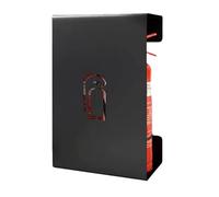 Fire Extinguisher Decoration Cabinet, Hollow Out Pattern Box, Holds 2 Extinguishers for Malls, Halls, Hotels, Markets