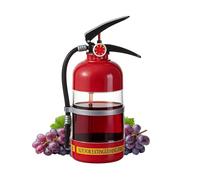 Fire Extinguisher Drink Dispenser - Novelty Liquor Pump, Beer & Wine Serving Container | Portable Party Beverage Tool, Durable Home Office Bar Accessory, Lightweight Wedding Celebration Equipment