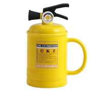 Fire Extinguisher Drinking Mug - Fire Extinguisher Mug, Fire Extinguisher Mug | Ceramic Coffee Mugs with Lids, Hot Ice Chocolate Milk Cups for Ho