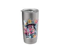 Fire Extinguisher Graffiti Pop Safety Character Graphic Stainless Steel Insulated Tumbler