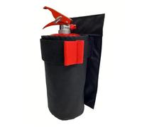 Fire Extinguisher Holder - Universal Car Safety Bar, Oxford Organizer Bag | Vehicle Storage Solution for SUV in Trunk for Fire Equipment Security