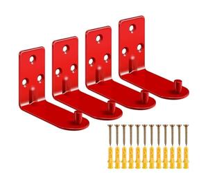 Fire Extinguisher Hook - 5-20 Lb Weight Capacity Hanger, Sturdy Iron Mount | Heavy Duty Utility Brackets Equipment Reliable Protection Hanging Device for Office School Building Use