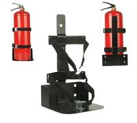 Fire Extinguisher Mount,Heavy Duty Vehicle Bracket Compatible with 20lb ABC, 10lb CO2 or a 15lb CO2 Fire Extinguishers