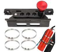Fire Extinguisher Mount, Safety Bracket, 6.52 x 1.18 Inch Automotive Accessory, Heavy Duty Secure Holder, Quick-Release Installation Kit, Ideal for Camping, Motorhome, Pontoon