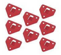 Fire Extinguisher Mounting Bracket Heavy Duty Adjustable Quick Release | Fire Extinguisher Hanger Bracket for Outdoor Basement RV Shed Office Home Garage Indoor Boat Red