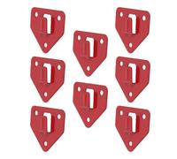 Fire Extinguisher Mounting Bracket Wall Mount Heavy Duty Hardware | Fire Extinguisher Hanger Bracket for Outdoor Basement RV Shed Office Home Garage Indoor Boat Red
