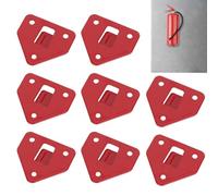 Fire Extinguisher Mounts Heavy Duty Adjustable Quick Release Holder | Fire Extinguisher Wall Bracket for Home Garage Workshop Indoor Boat Rental Red
