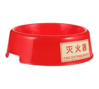 Fire Extinguisher Stand Bracket for Cars and Trucks, Red Plastic