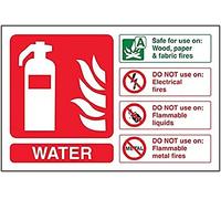 Fire Extinguisher - Water ID - 200 X 150mm