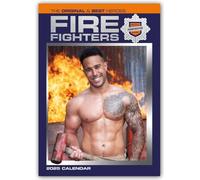 Firefighters A3 Calendar 2025 - PinUps - Month To View