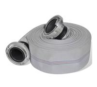 Fire Flat Hose Couplings Water Pump Tubing Plumbing Hose Multi Sizes vidaXL