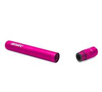 FIRE-FLOW™ Jaysafe® - Premium Joint Holder Case in Pink for All Filter Sizes, Activated Carbon Filter, Aluminium Case, Metal Tube, Odour-Proof, Waterproof (Pink), Pink, Sporty