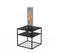 FIRE FRAME Lounge Table with SPIN air 1200 Built-in all black