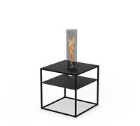 FIRE FRAME Lounge Table with SPIN air 900 Built-in all black
