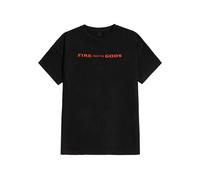 Fire From The Gods - Lion - T-Shirt - black - S - 100% Cotton S