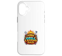 Fire Grill Legend Dad BBQ Design Case for iPhone 16 Plus