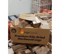 Fire Guru Kiln Dried Oak Firewood Logs Box 40Kg