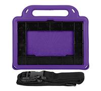 Fire HD 8 Plus 2020 Tablet Case, Shockproof EVA Protective Sleeve with Built - in Stand and Detachable Carry Strap, Kids Friendly Cover for Amazon Fire HD 8 & 8 Plus 2020 Tablets (Purple)
