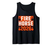 Fire Horse 2026 Chinese Zodiac Baby Year Tank Top
