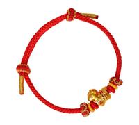 Fire Horse Wristband - Luck Cord, Success Symbol Charm, Negative Energy Shielding, Cultural Tradition Category, Festive Jewelry Ornament, Adjustable Scarlet For Dating Girls Boys Friends