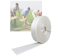 Fire Hoses & Flexible Flat Hoses Suitable for Industrial, Construction, and Agricultural Irrigation, with Connectors(5.1 Centimeter x 20 Meters)