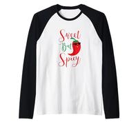 Fire Hot Packet Halloween Taco I'm Extra Spicy Costume Raglan Baseball Tee