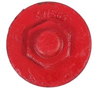 Fire Hydrant Cap Iron Fitting Replacement Red Universal