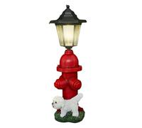 Fire Hydrant - Decorative Solar Ornamental Resin Lights,Outdoor Glowing Light-Up Sculpture, Fake Fire Hydrant for Garden, Lawn Party, Yard Dogs