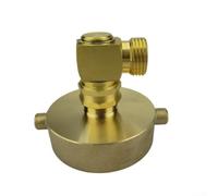 Fire Hydrant Hose Adapter with Reliable Connection for Urban Environments 2 1/2 NST/NH (elbow Adapter)