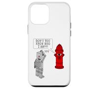 Fire Hydrant Sarcasm, Don't You Know Who I Am? Robot Funny Case for iPhone 12 mini