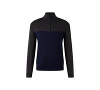 FIRE+ICE Andrian knitted troyer for men - Grey/navy blue - XXL