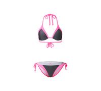 FIRE+ICE Baila bikini set for women - Anthracite/pink - 42